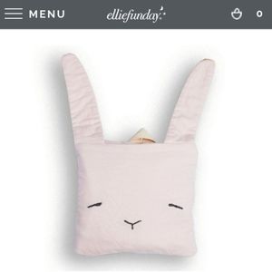 Ellie funday Amelia the Bunny Nomad Travel Blanket